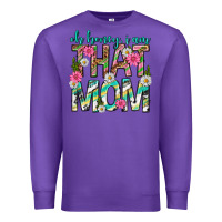 Purple oh honey i am that mom mothers day Premium Sweatshirt - texasbilliewilder