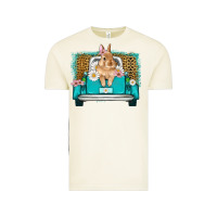 Vintage Arctic easter bunny truck Vintage Tee - Artiststas
