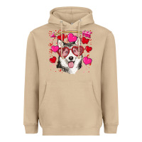 Mushroom Valentine's day husky Heavyweight Hoodie - RanaPortraitStore