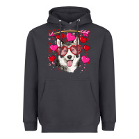 Smoke Valentine's day husky Heavyweight Hoodie - RanaPortraitStore