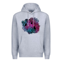 Heather Grey halloween patch  1 Premium Hoodie - BundleAndBundleShop