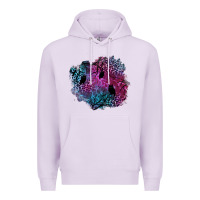 Lilac halloween patch  1 Premium Hoodie - BundleAndBundleShop