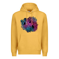 Mustard halloween patch  1 Premium Hoodie - BundleAndBundleShop
