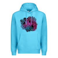 Ocean Blue halloween patch  1 Premium Hoodie - BundleAndBundleShop
