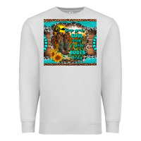 Dove Grey keep your soul clean and your boots dirty Premium Sweatshirt - RanaPortraitStore