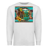 Oatmeal Heather keep your soul clean and your boots dirty Premium Sweatshirt - RanaPortraitStore