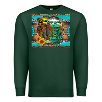 Sports Green keep your soul clean and your boots dirty Premium Sweatshirt - RanaPortraitStore