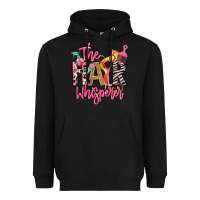Black the hair whisperer Heavyweight Hoodie - texasbilliewilder