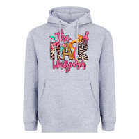 Heather Grey the hair whisperer Heavyweight Hoodie - texasbilliewilder