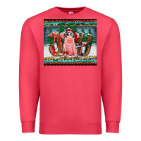 Cardinal joy pig Premium Sweatshirt - RanaPortraitStore