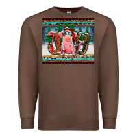 Chestnut joy pig Premium Sweatshirt - RanaPortraitStore