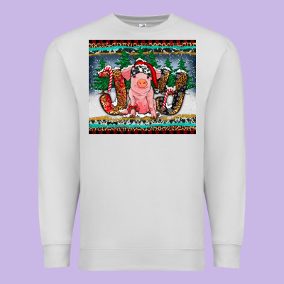 Joy Pig Premium Sweatshirt Designed By Ranaportraitstore