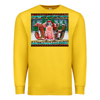 Lemon joy pig Premium Sweatshirt - RanaPortraitStore