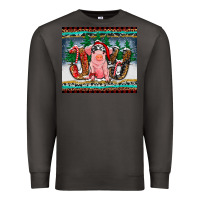 Smoke joy pig Premium Sweatshirt - RanaPortraitStore