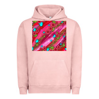Pigment Salmon valentines day Urban Hoodie - AdoDesignShop