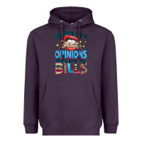 Plum the thing is your opinions dont pay my bills Heavyweight Hoodie - texasbilliewilder