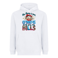 White the thing is your opinions dont pay my bills Heavyweight Hoodie - texasbilliewilder