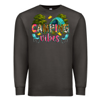 Smoke camping vibes Premium Sweatshirt - Zillion Design Studio