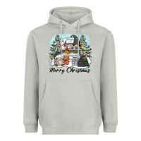 Moon Dust merry christmas gnomes Heavyweight Hoodie - Zillion Design Studio