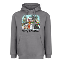 Storm merry christmas gnomes Heavyweight Hoodie - Zillion Design Studio