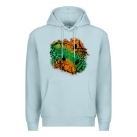 Blue Mist halloween patch  2 Premium Hoodie - BundleAndBundleShop