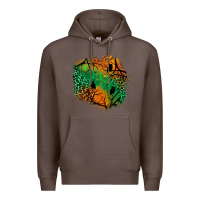 Coffee halloween patch  2 Premium Hoodie - BundleAndBundleShop
