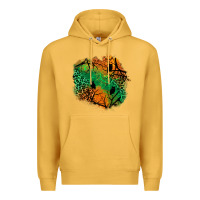 Mustard halloween patch  2 Premium Hoodie - BundleAndBundleShop