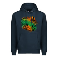 Navy halloween patch  2 Premium Hoodie - BundleAndBundleShop