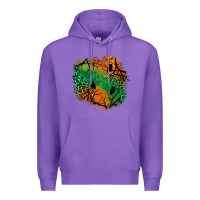 Purple halloween patch  2 Premium Hoodie - BundleAndBundleShop