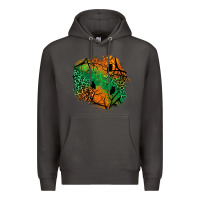 Smoke halloween patch  2 Premium Hoodie - BundleAndBundleShop