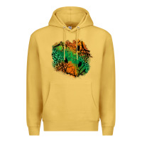 Antique Gold halloween patch  2 Premium Hoodie - BundleAndBundleShop