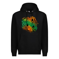 Black halloween patch  2 Premium Hoodie - BundleAndBundleShop