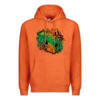Carrot halloween patch  2 Premium Hoodie - BundleAndBundleShop