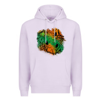 Lilac halloween patch  2 Premium Hoodie - BundleAndBundleShop