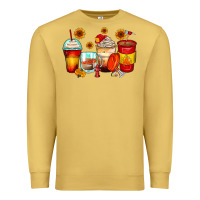 Antique Gold firefighter coffee cups Premium Sweatshirt - Zillion Design Studio