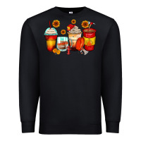 Black firefighter coffee cups Premium Sweatshirt - Zillion Design Studio