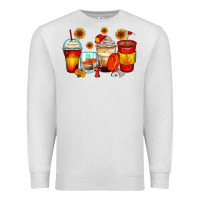 Oatmeal Heather firefighter coffee cups Premium Sweatshirt - Zillion Design Studio