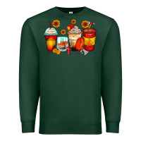 Sports Green firefighter coffee cups Premium Sweatshirt - Zillion Design Studio