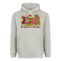 Moon Dust jesus the reason for the season Heavyweight Hoodie - Zillion Design Studio