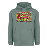 Sage jesus the reason for the season Heavyweight Hoodie - Zillion Design Studio