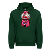 Forest Green love and candy machine Urban Hoodie - AdoDesignShop