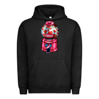 Pigment Black love and candy machine Urban Hoodie - AdoDesignShop