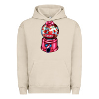 Pigment French Oak love and candy machine Urban Hoodie - AdoDesignShop