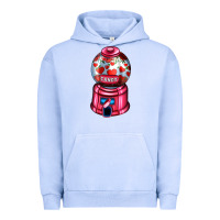 Pigment Grape Ice love and candy machine Urban Hoodie - AdoDesignShop