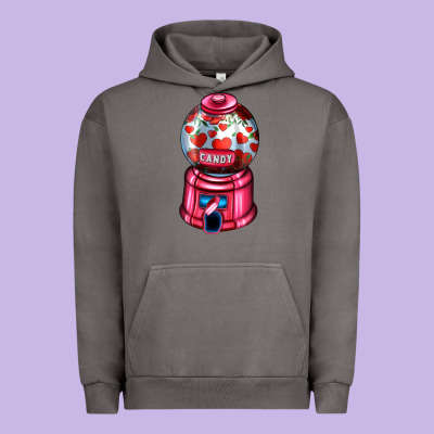 Love And Candy Machine Urban Hoodie Designed By Adodesignshop