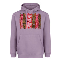 Lavender valentine's day love brushstrokes Heavyweight Hoodie - RanaPortraitStore