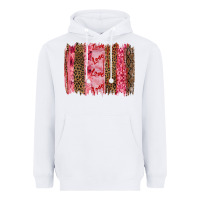 White valentine's day love brushstrokes Heavyweight Hoodie - RanaPortraitStore