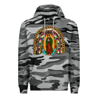Slate Camo our lady of guadalupe rainbow Premium Hoodie - JahusDesignShop