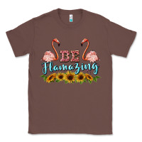 Chestnut be flamezing flamingo Classic Tee - BarkalooDesign
