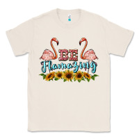 Natural be flamezing flamingo Classic Tee - BarkalooDesign